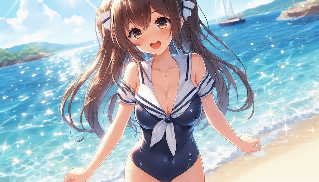 セーラー服＋水着