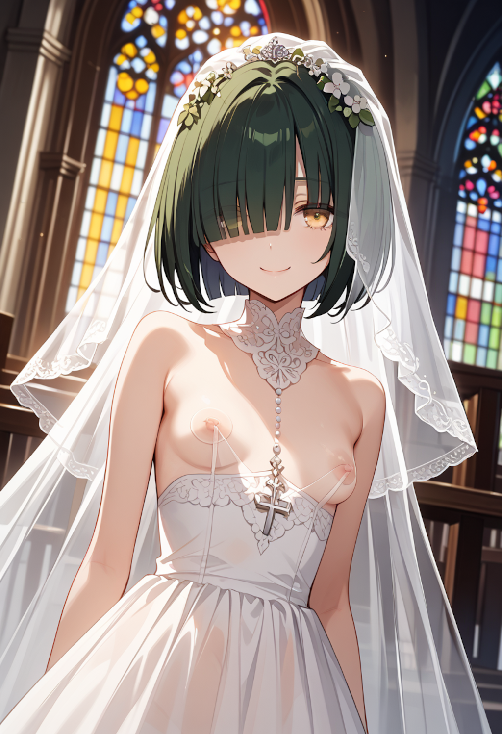 シースルー結婚式　先輩