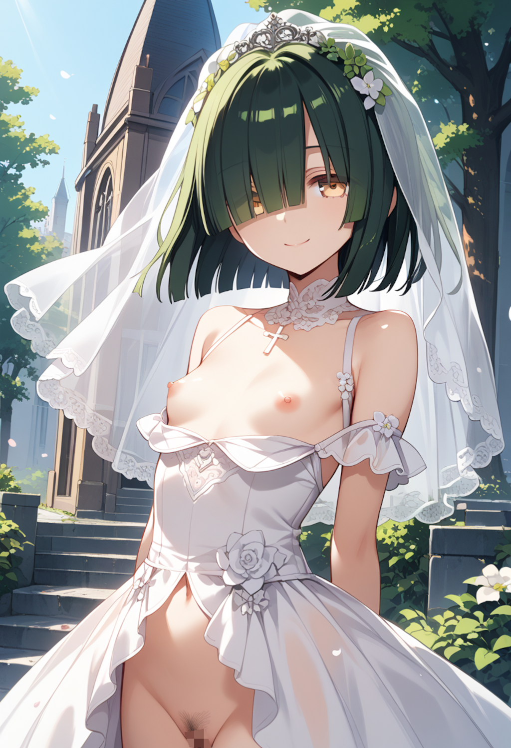 シースルー結婚式　先輩