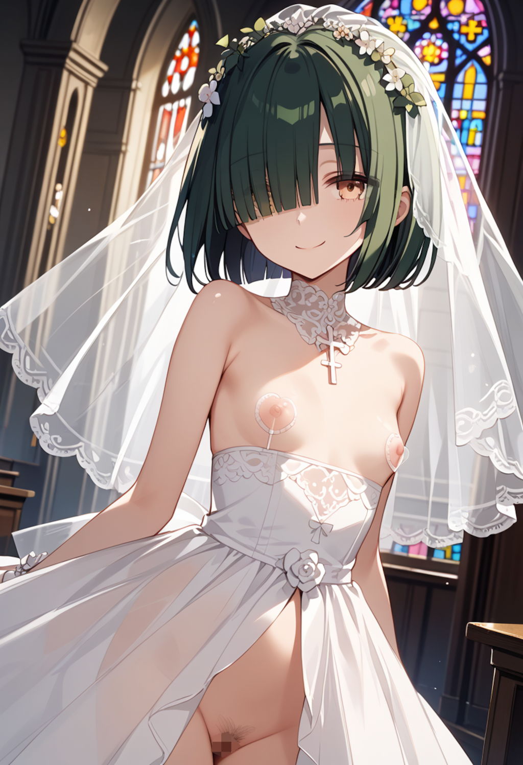 シースルー結婚式　先輩