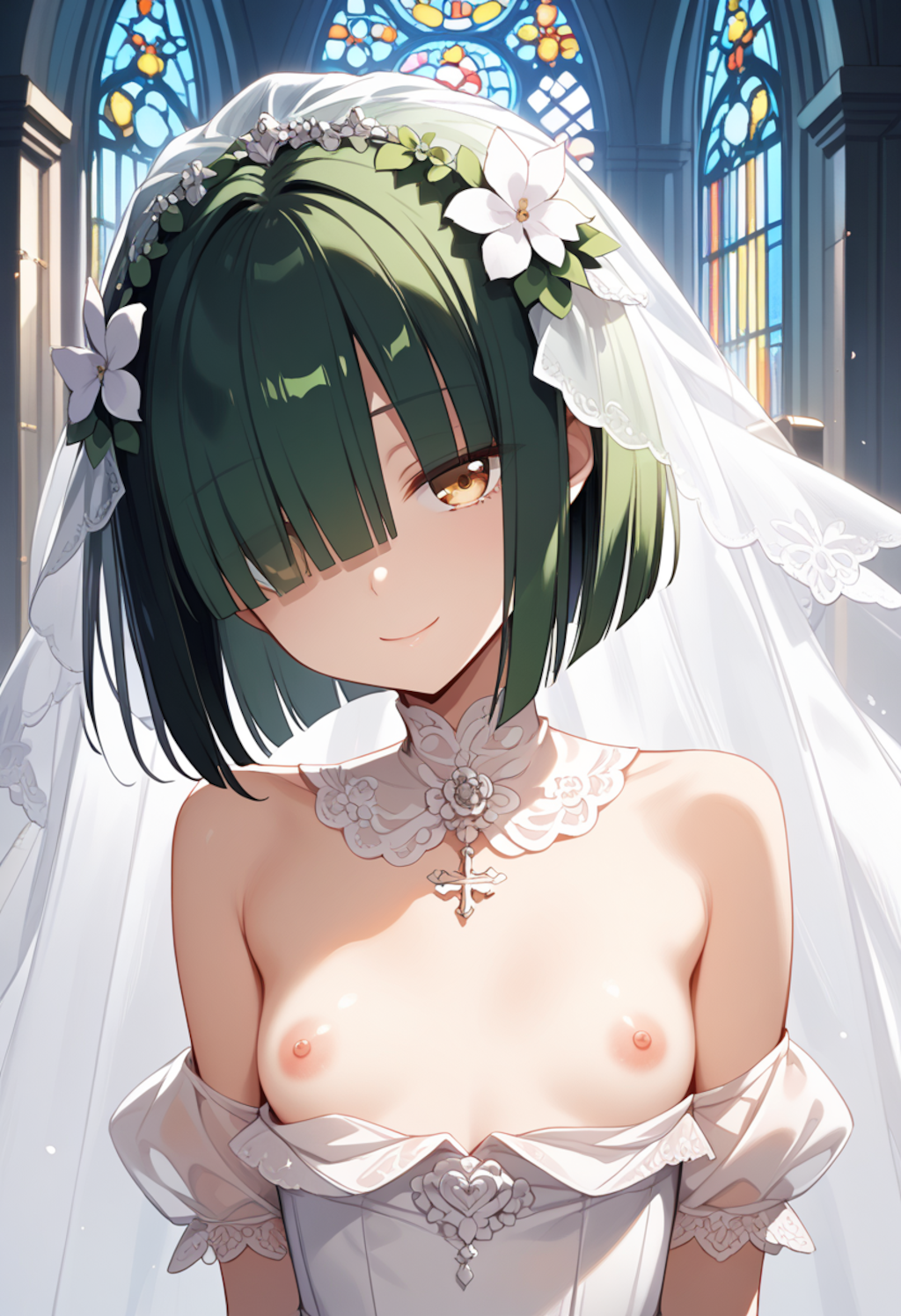 シースルー結婚式　先輩