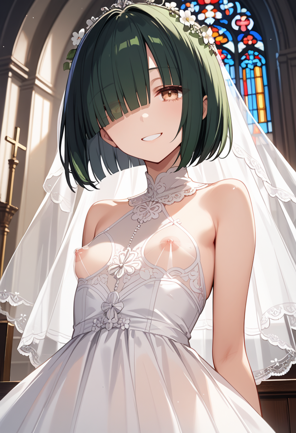 シースルー結婚式　先輩