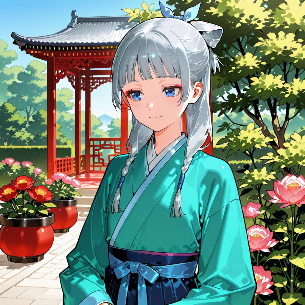 薬屋のひとりごと（銀髪）