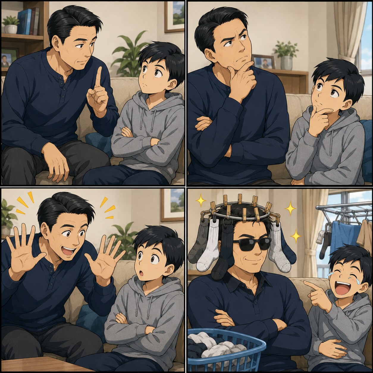 親子の雑談