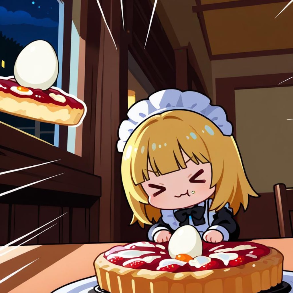 エッグタルト(？) オブ 摩訶不思議食堂🥚✨✨