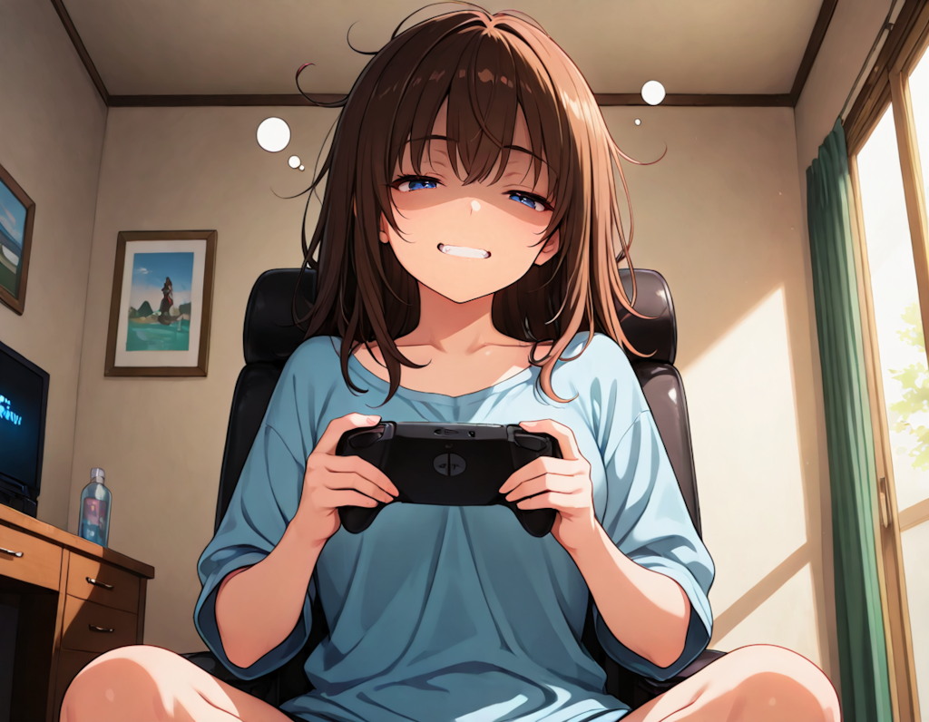 連休は徹夜ゲー！