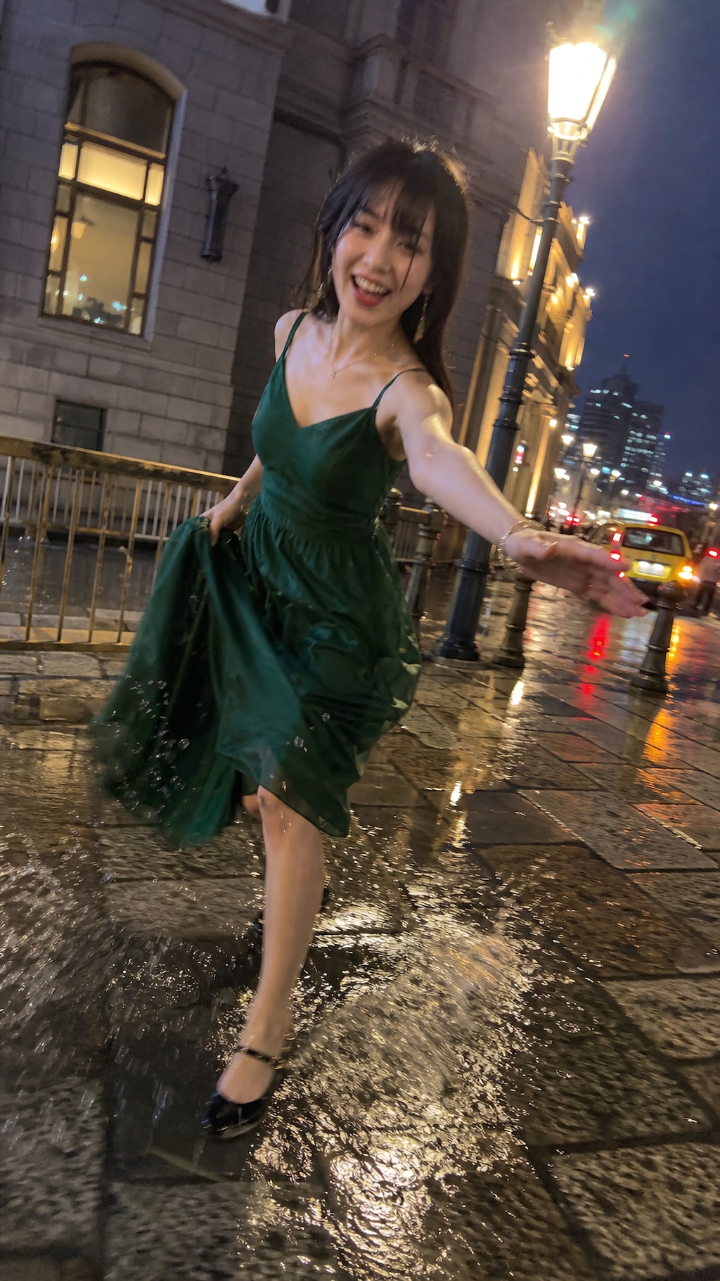 Rain Made Her Shine Brighter