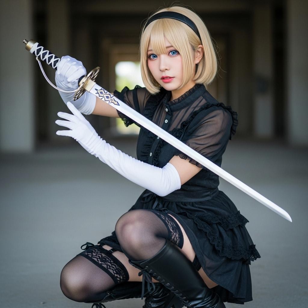 現代の女流剣士