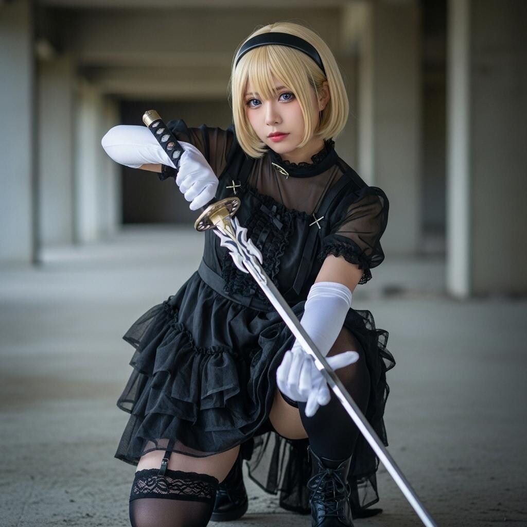 現代の女流剣士