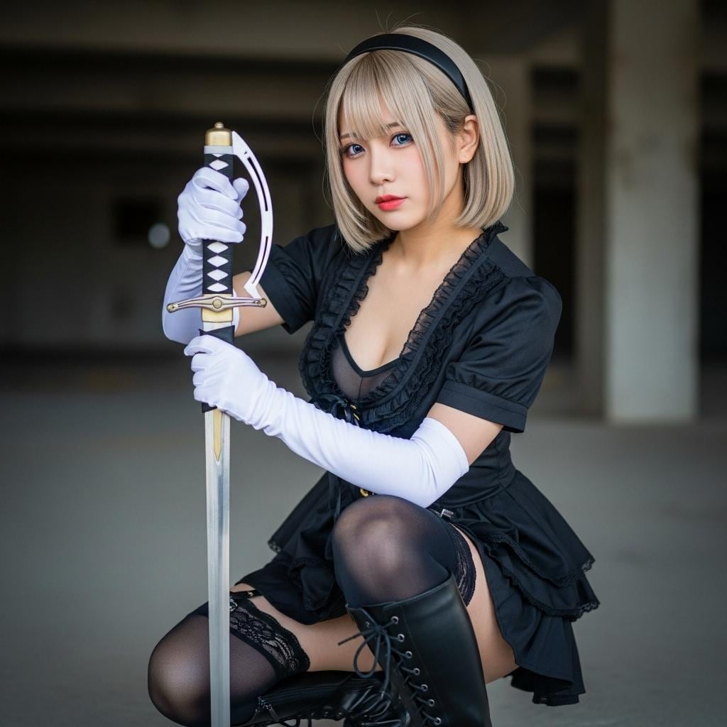 現代の女流剣士