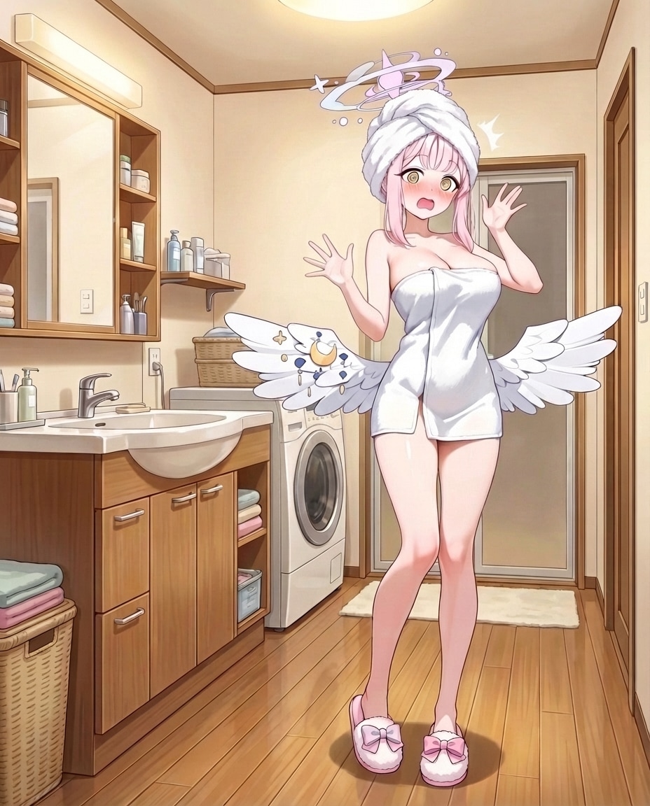 お風呂上がりなミカ