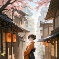 大正ロマン時代の女学生 6枚目