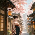 大正ロマン時代の女学生 8枚目