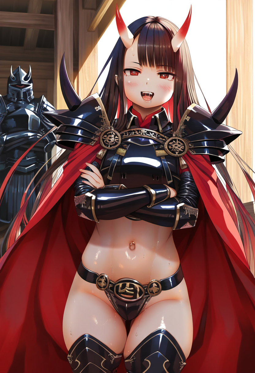 色気があり過ぎる鬼娘さん