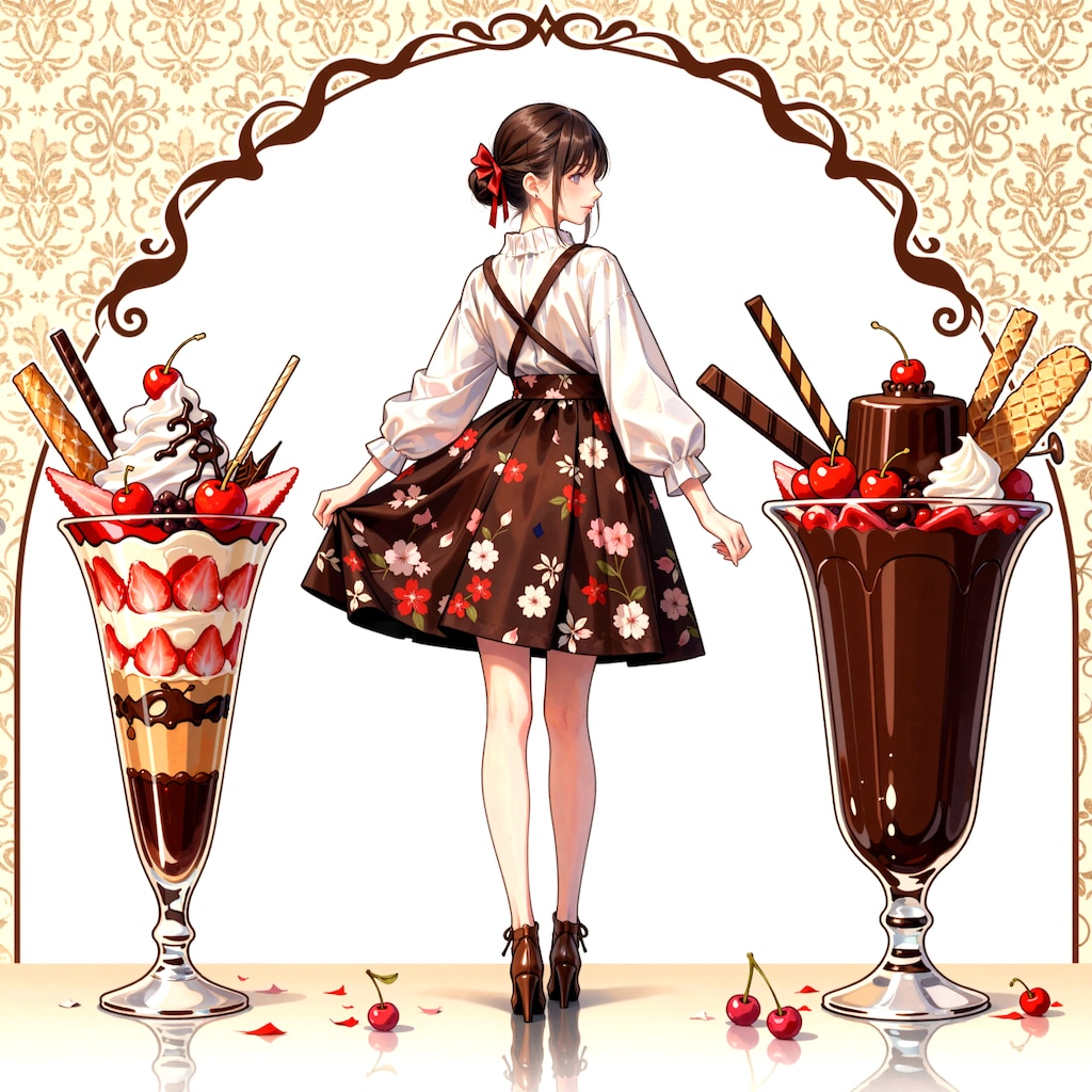 Chocolate Parfait Girl