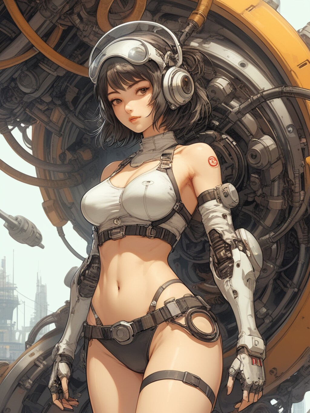 cosmic android girl & power loader