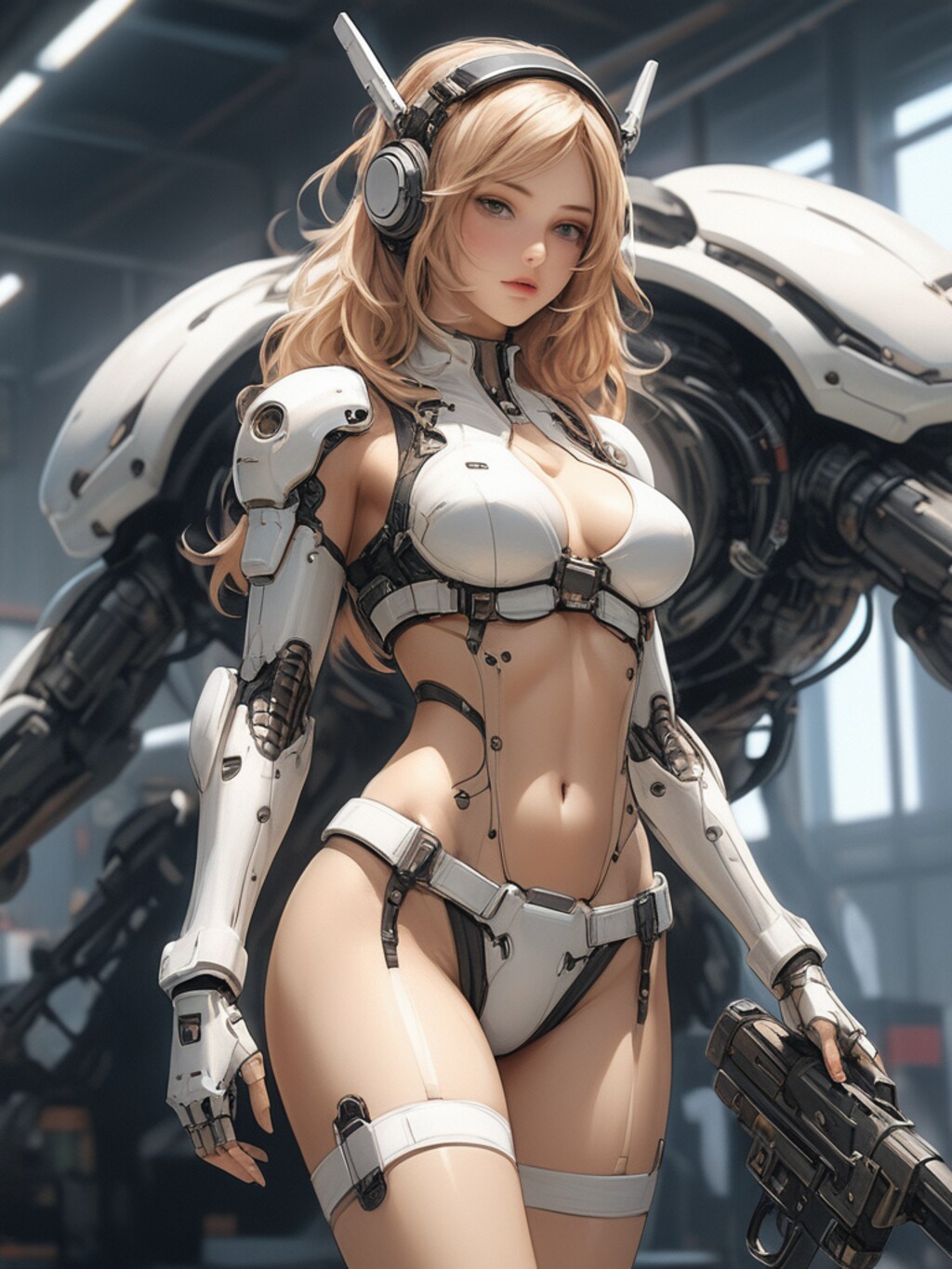 cosmic android girl & power loader