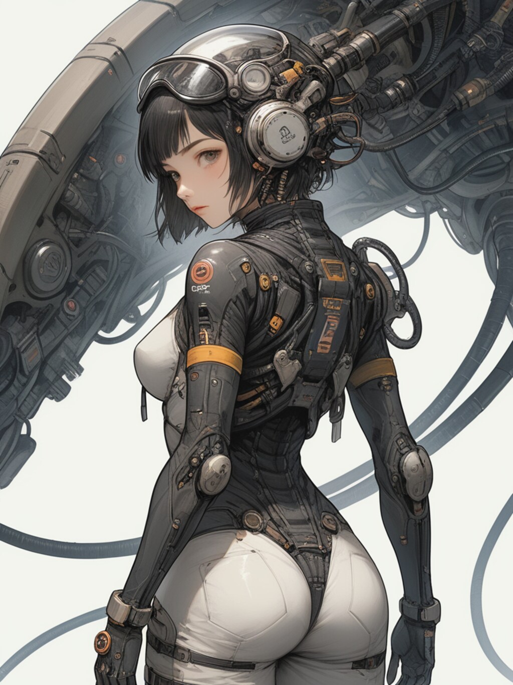 cosmic android girl & power loader
