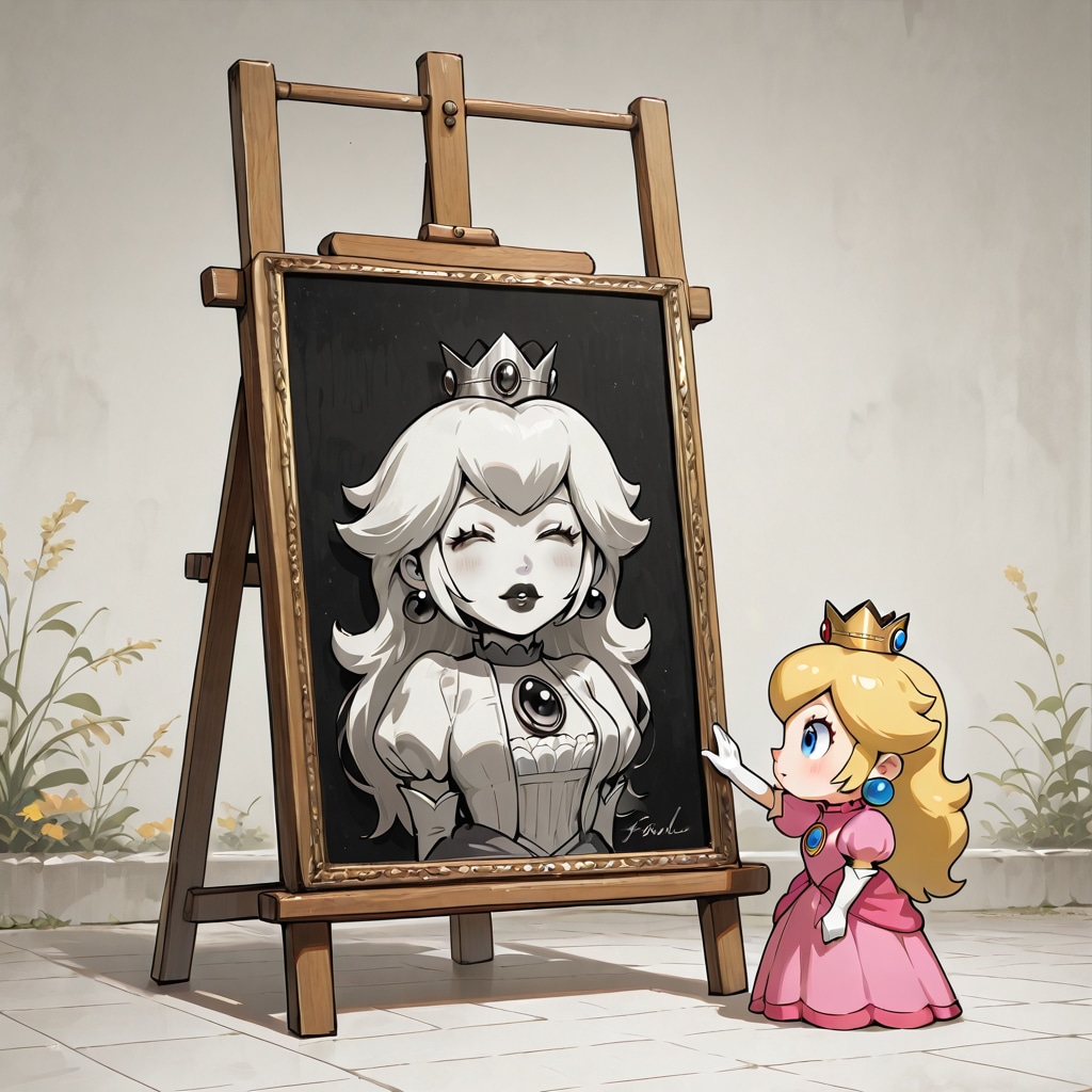 未来を描き出す魔法のイーゼル(画板台)