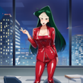 まつざか先生　真っ赤なセクシースーツ＆ドレス 2枚目