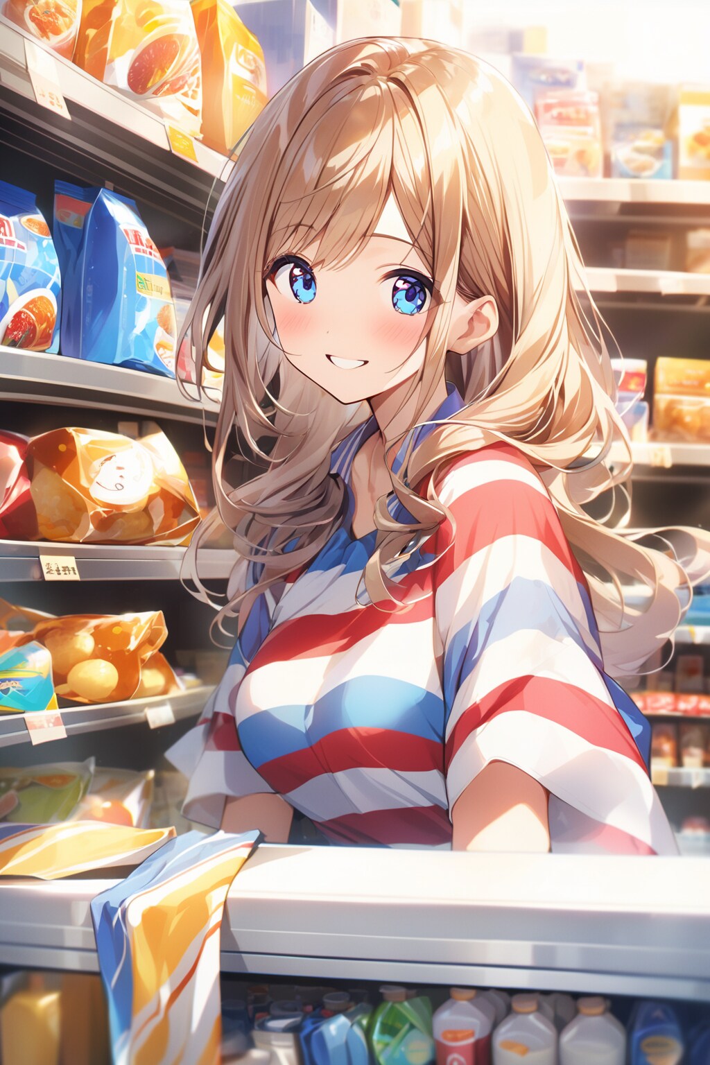 「いらっしゃいませ♪」