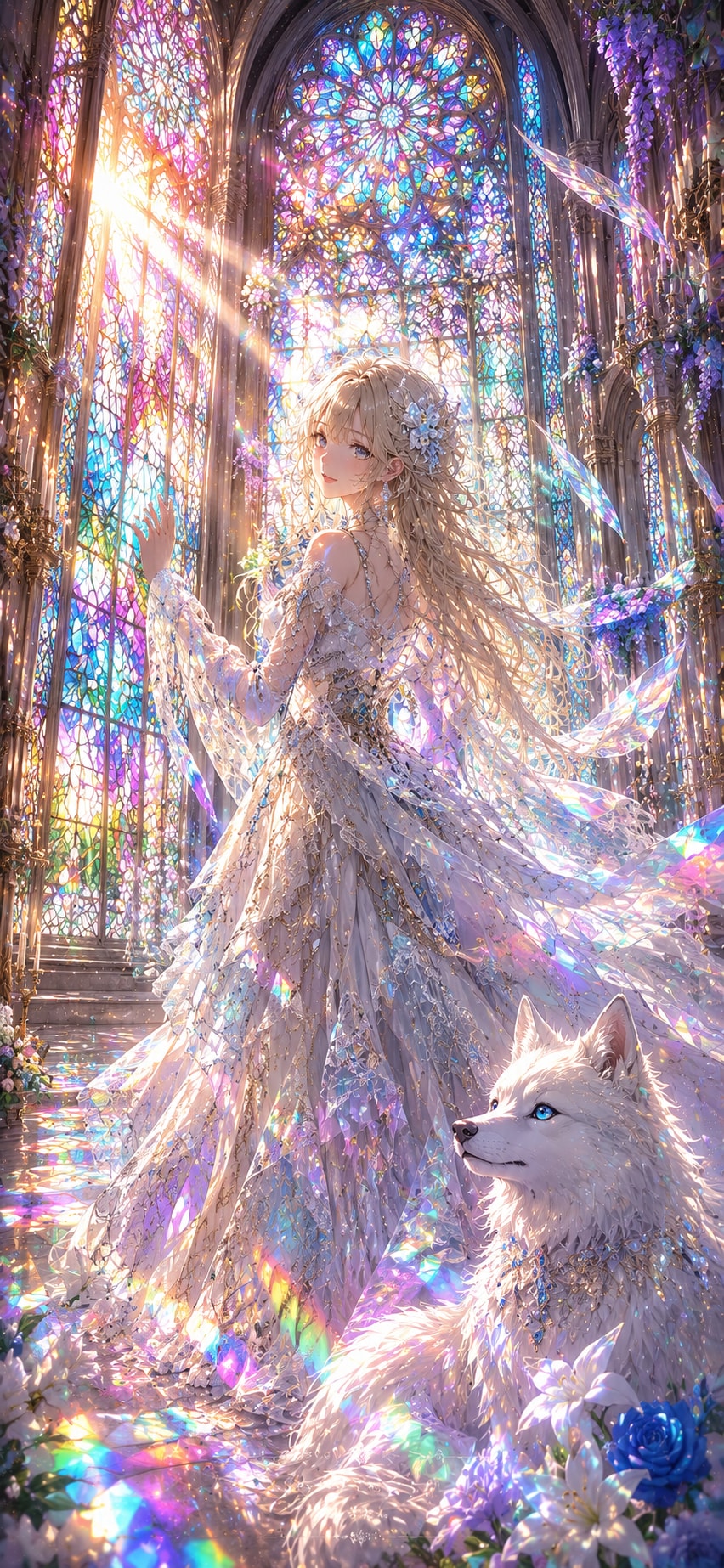 「光は祈りとなり、希望は未来へ羽ばたく。」 ✨🪽