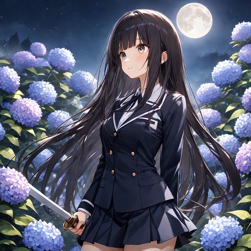 紫陽花 | の人気AIイラスト・グラビア