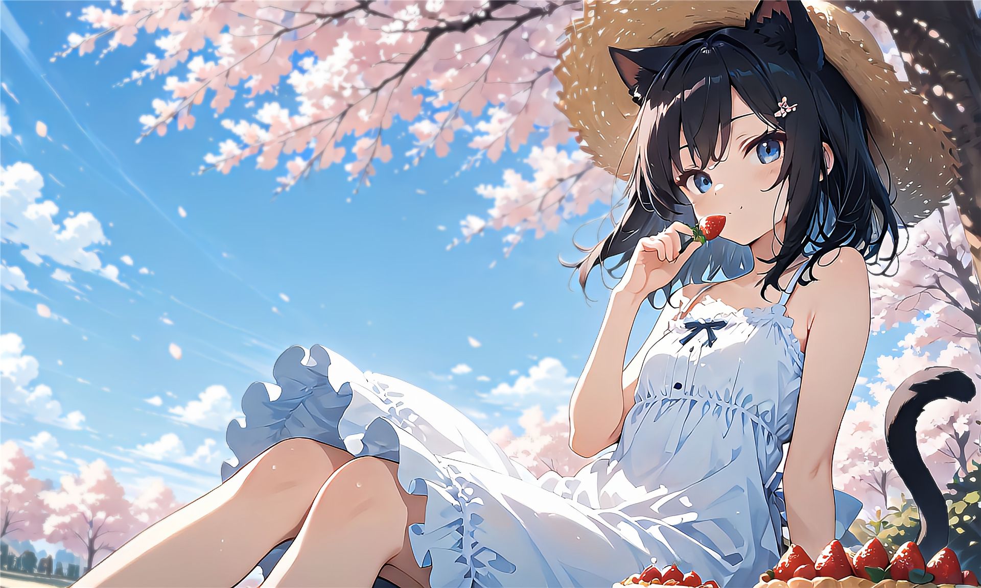 ピクニック日和 | の人気AIイラスト・グラビア