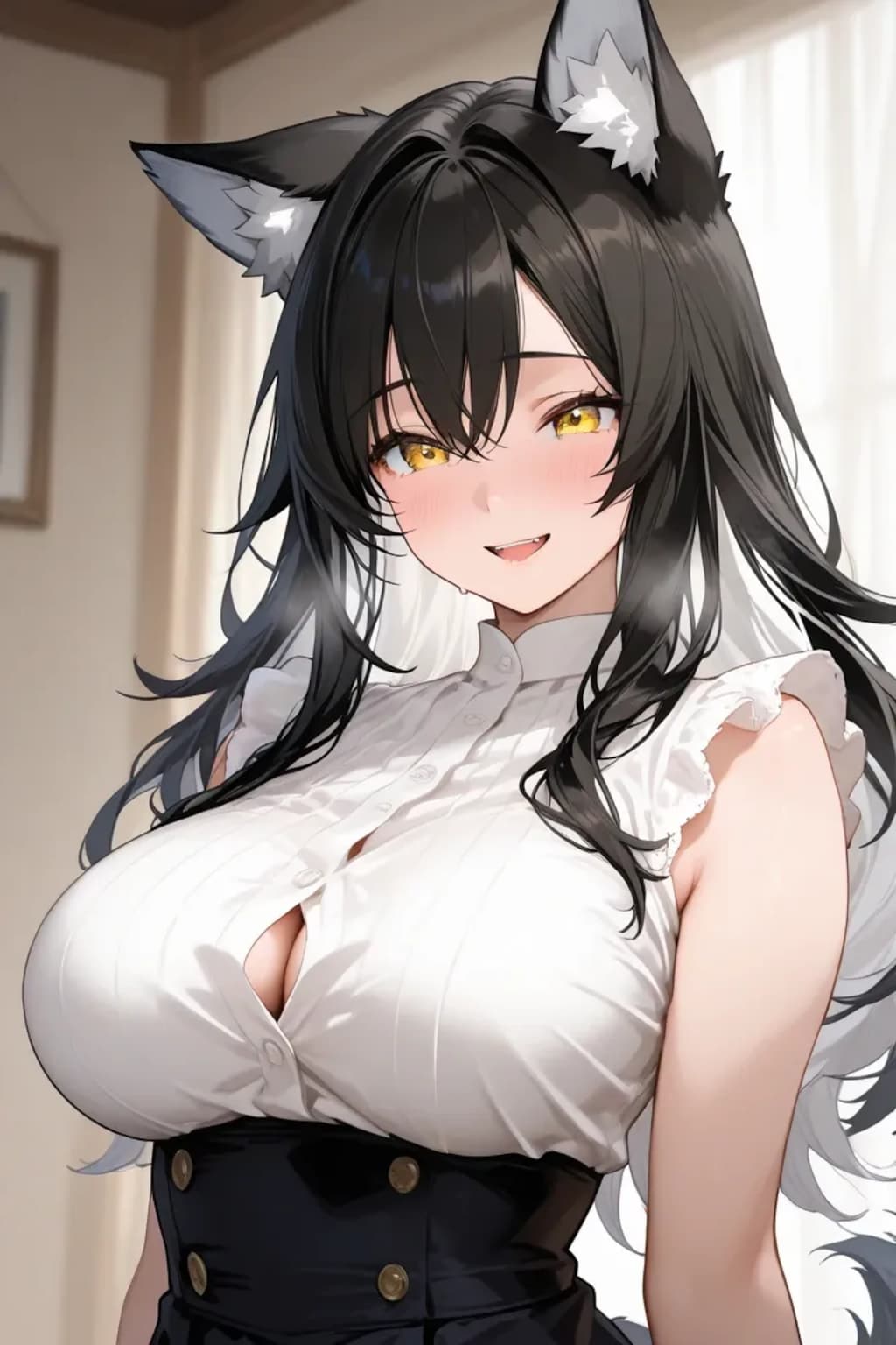 NEWウチのケモミミ娘、ウルフちゃん