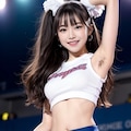 チアガールさん 2 2枚目