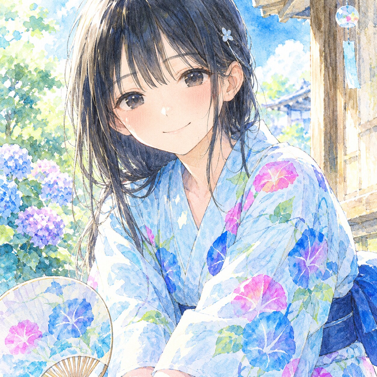 浴衣女子 | の人気AIイラスト・グラビア