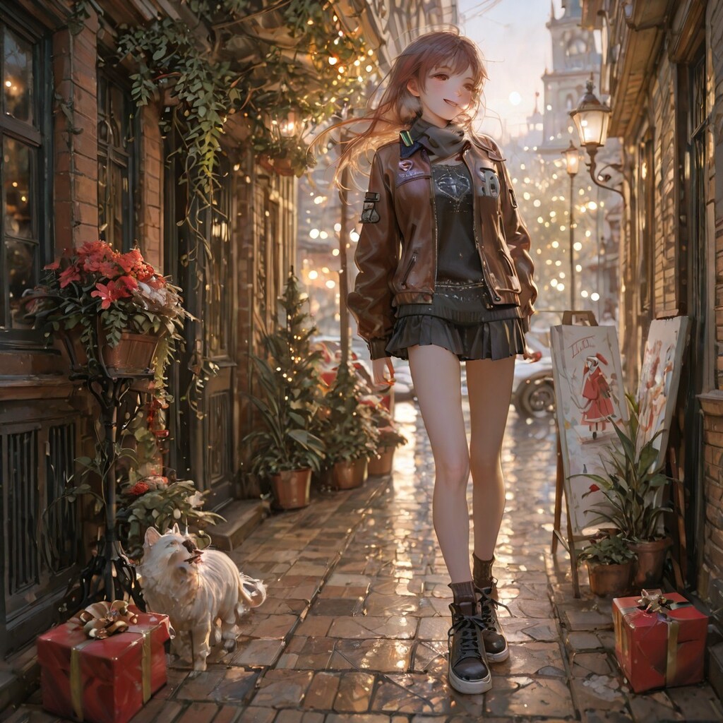 Geranium flower Girl (12/9)