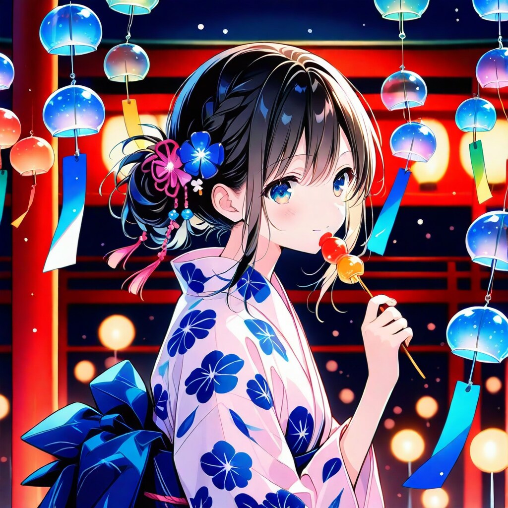 風鈴祭り | の人気AIイラスト・グラビア