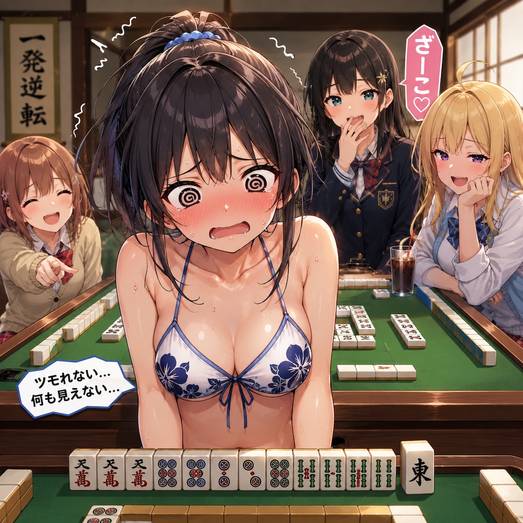 脱衣麻雀、私だけ
