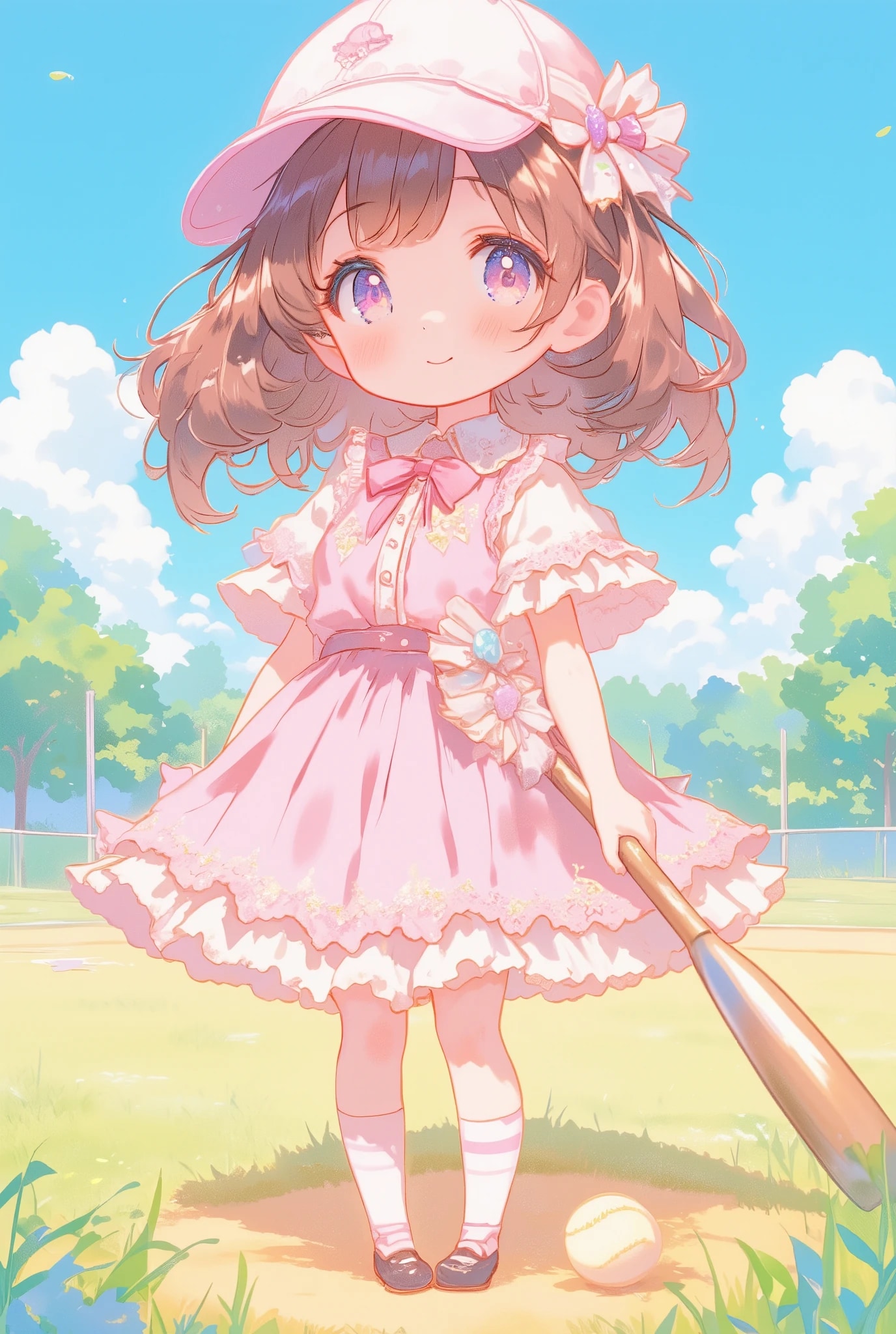 フリフリちゃんのフリフリ甲子園 | の人気AIイラスト・グラビア