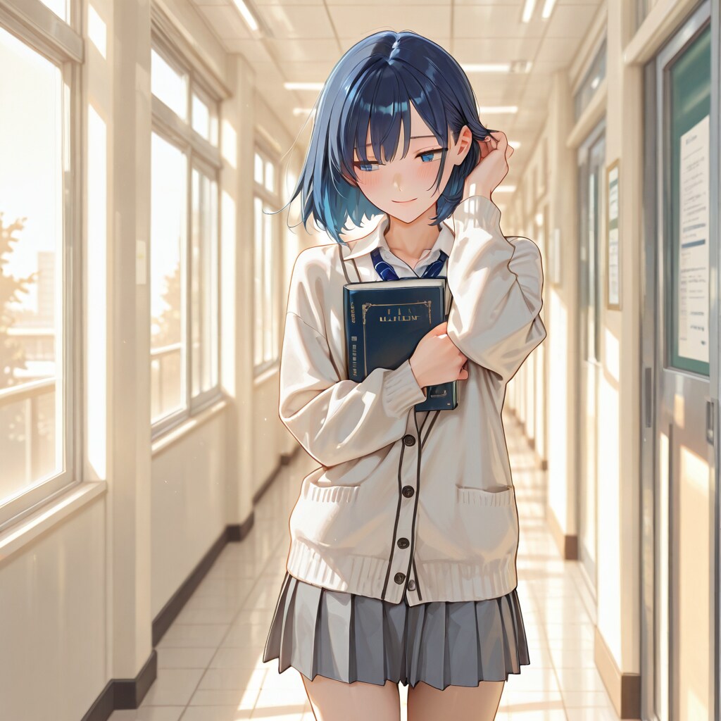 📚 図書館帰りの静かなデート