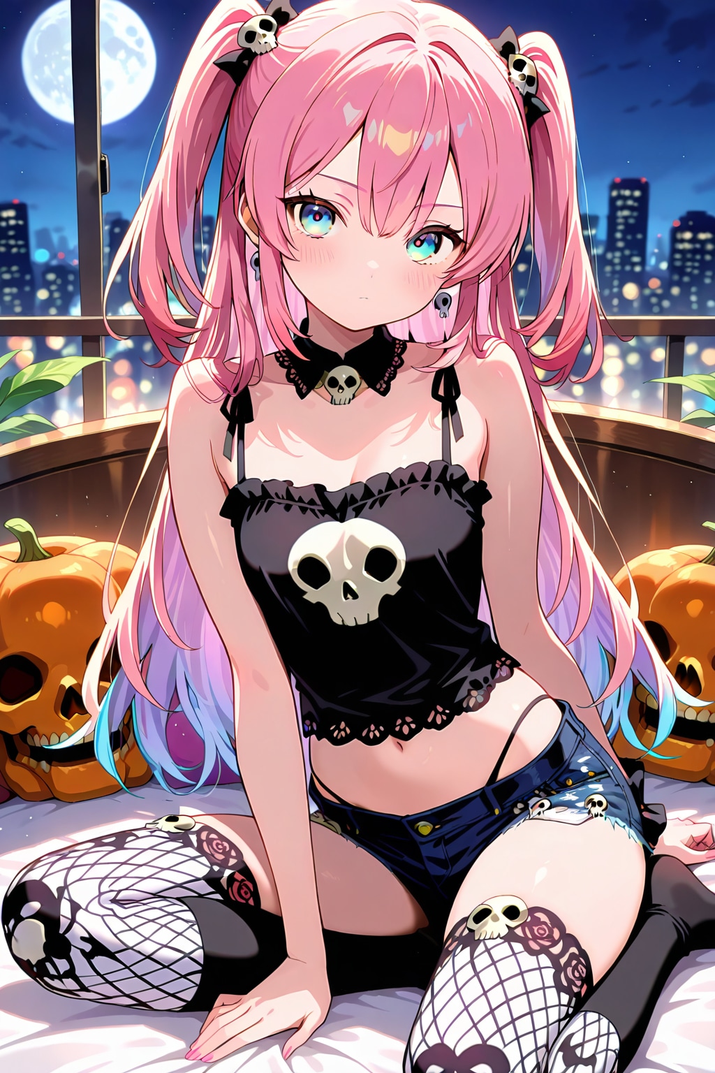 ドクロ統一コーデ