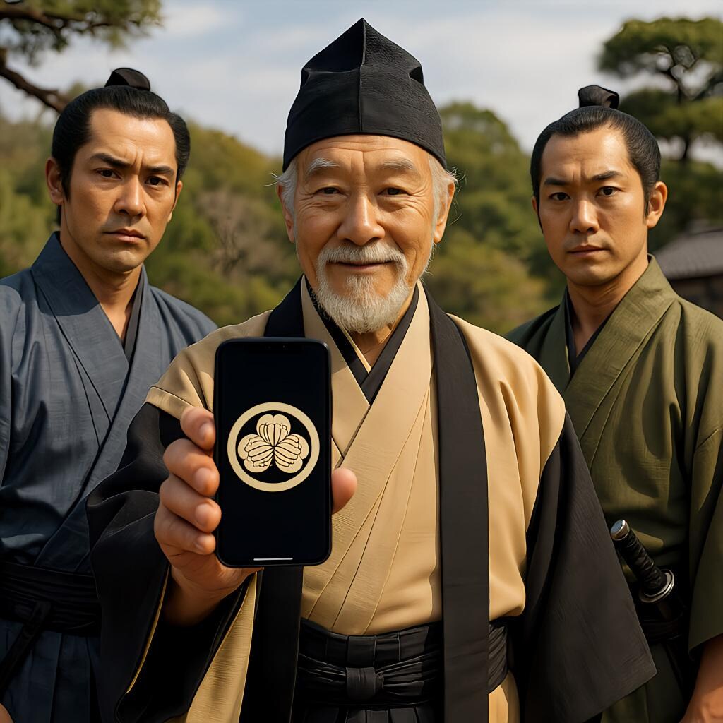 支払いは葵紋Payでお願いします！・・ははっ