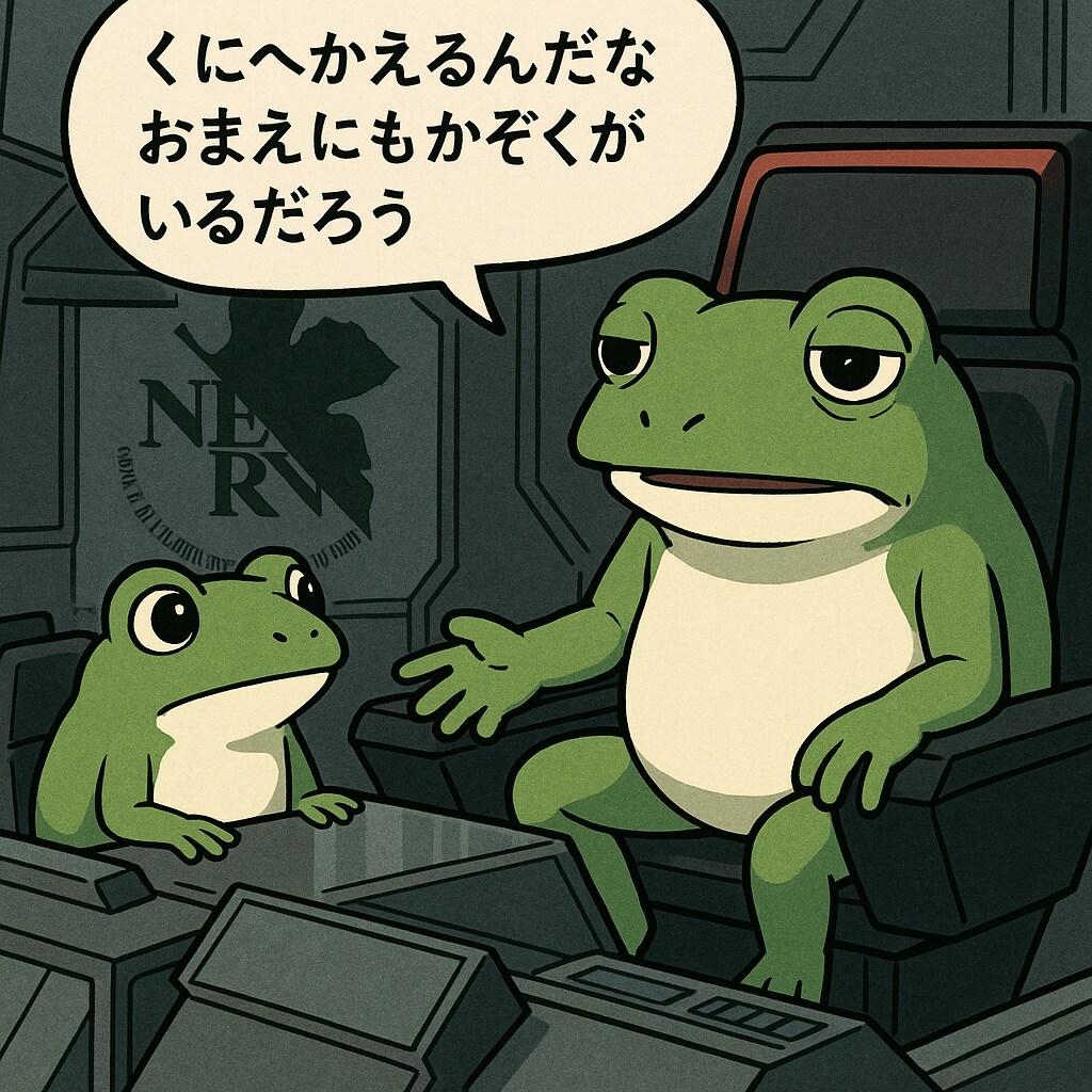 使徒と戦う風のくにへかえるんだな