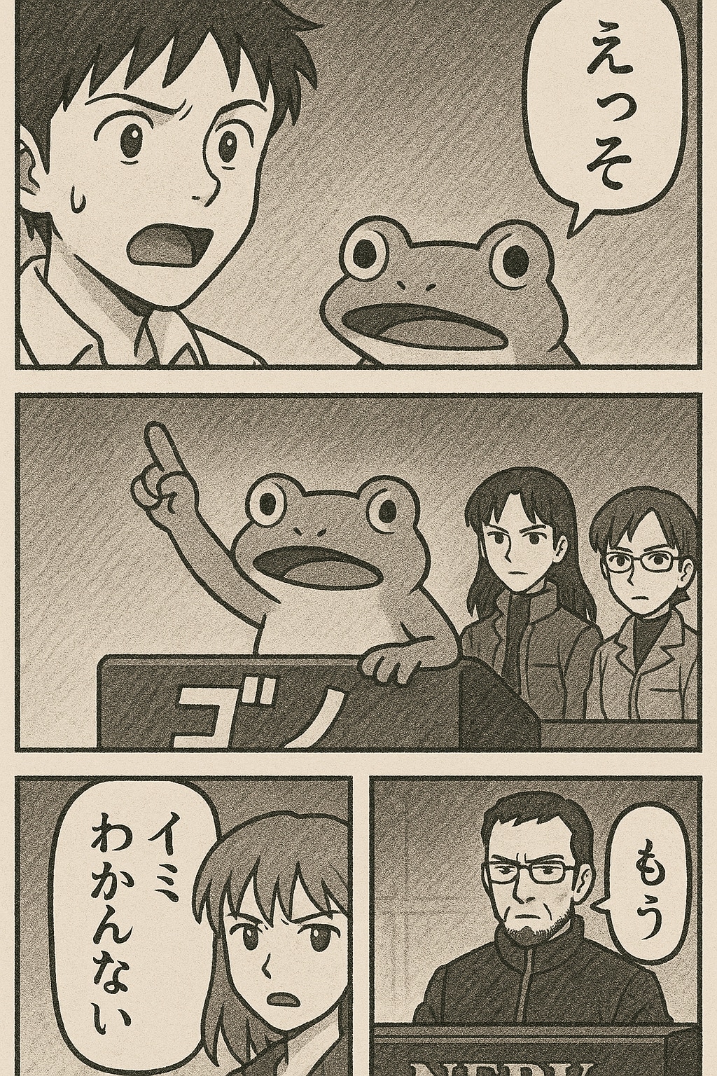 使徒と戦う風のくにへかえるんだな