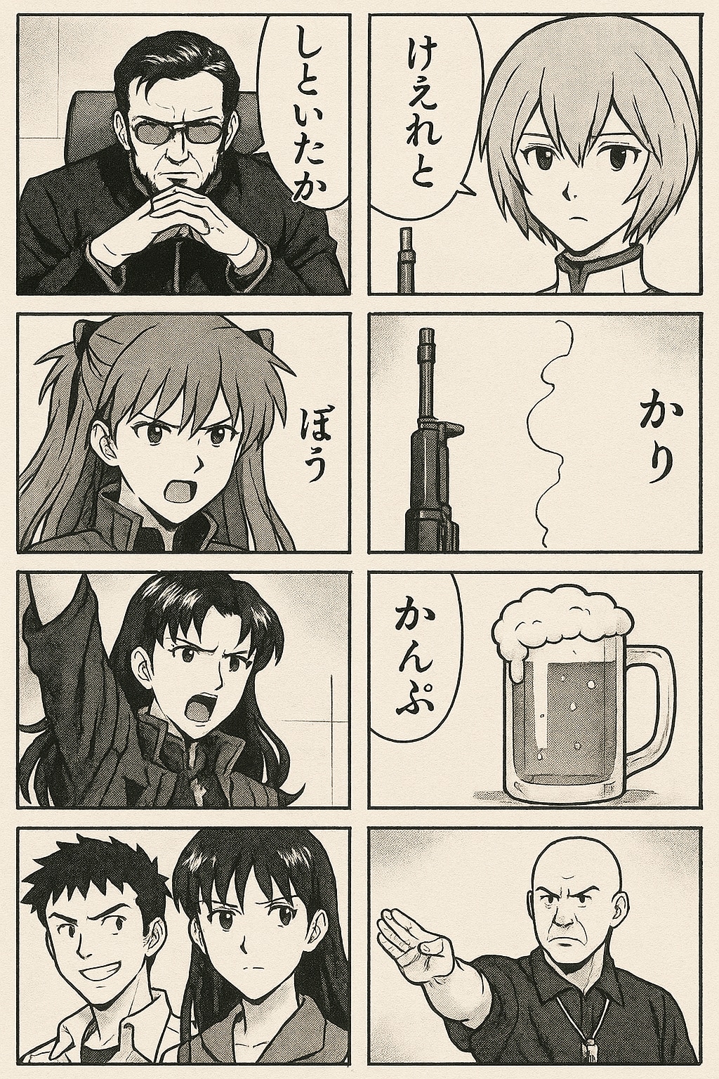 使徒と戦う風のくにへかえるんだな