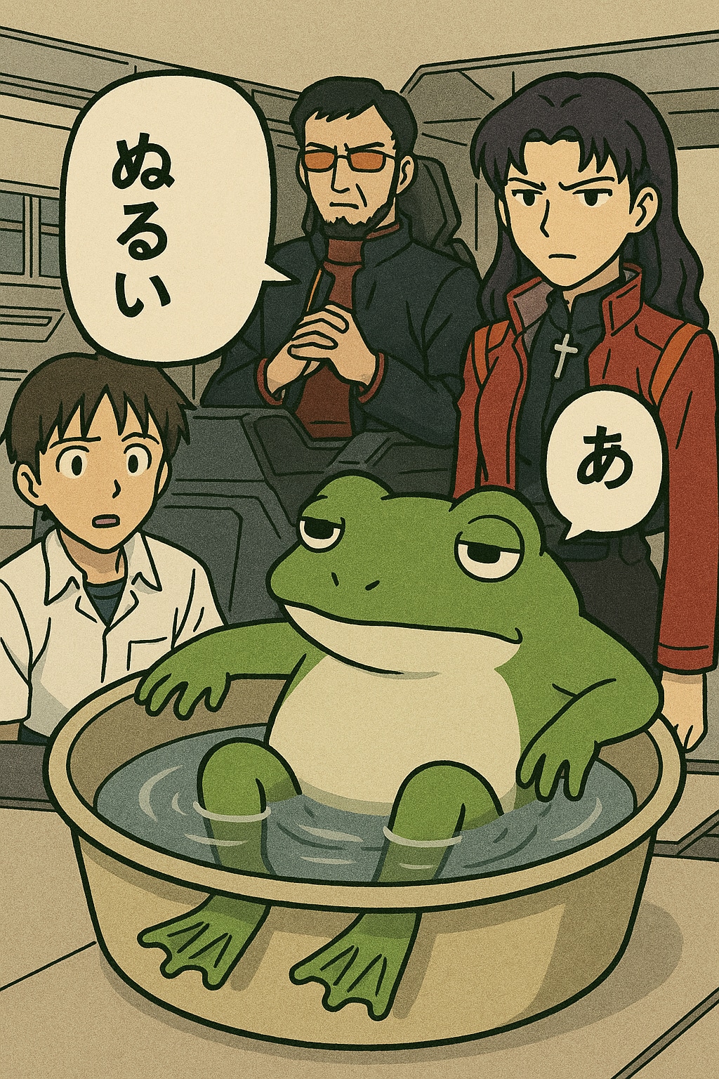 使徒と戦う風のくにへかえるんだな