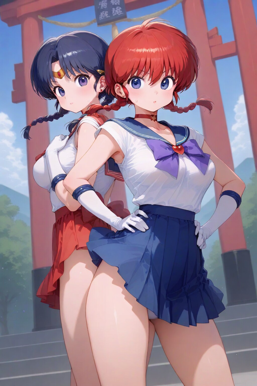 未来ちゃん変身したての頃