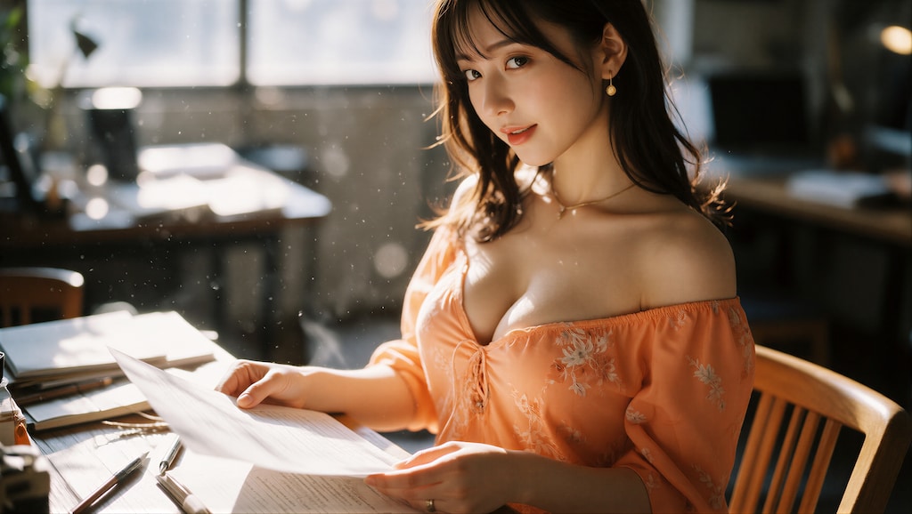 夏のオフィス 10