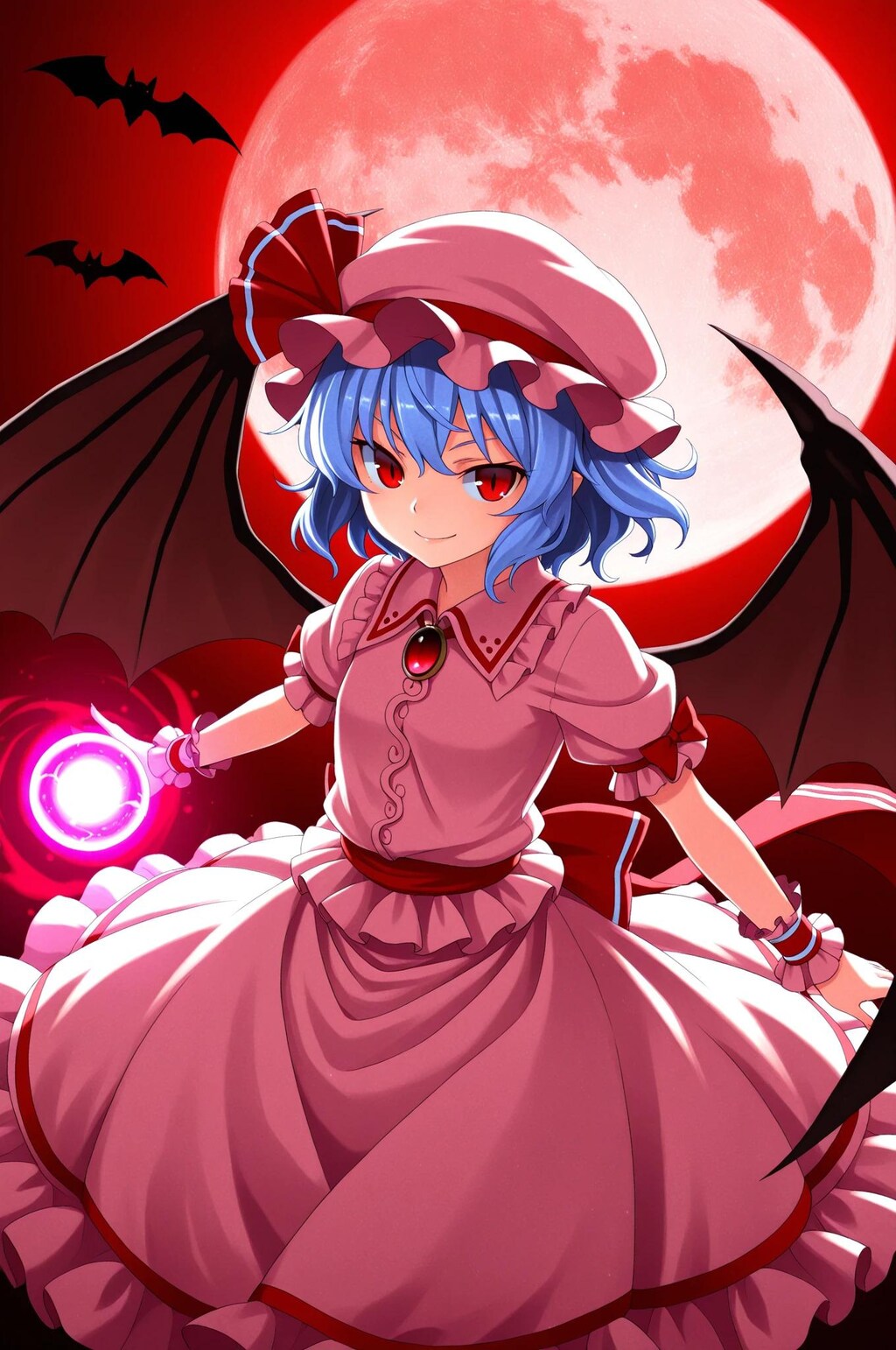 レミリア➡　もう逃げないのかしら⁉