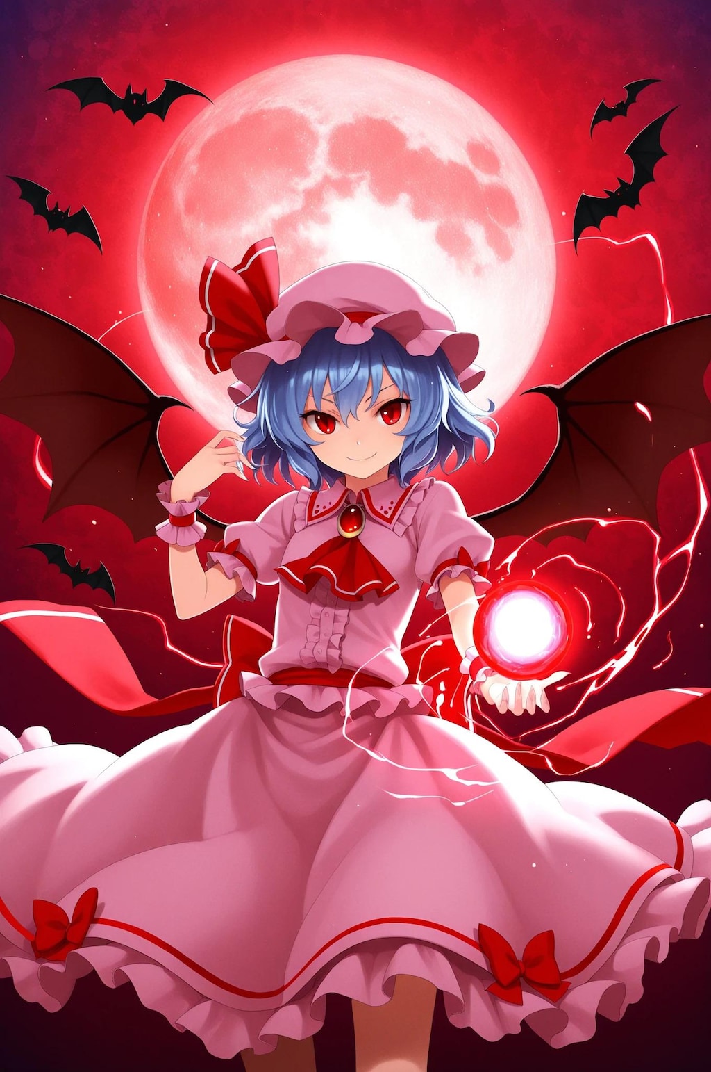 レミリア➡　もう逃げないのかしら⁉