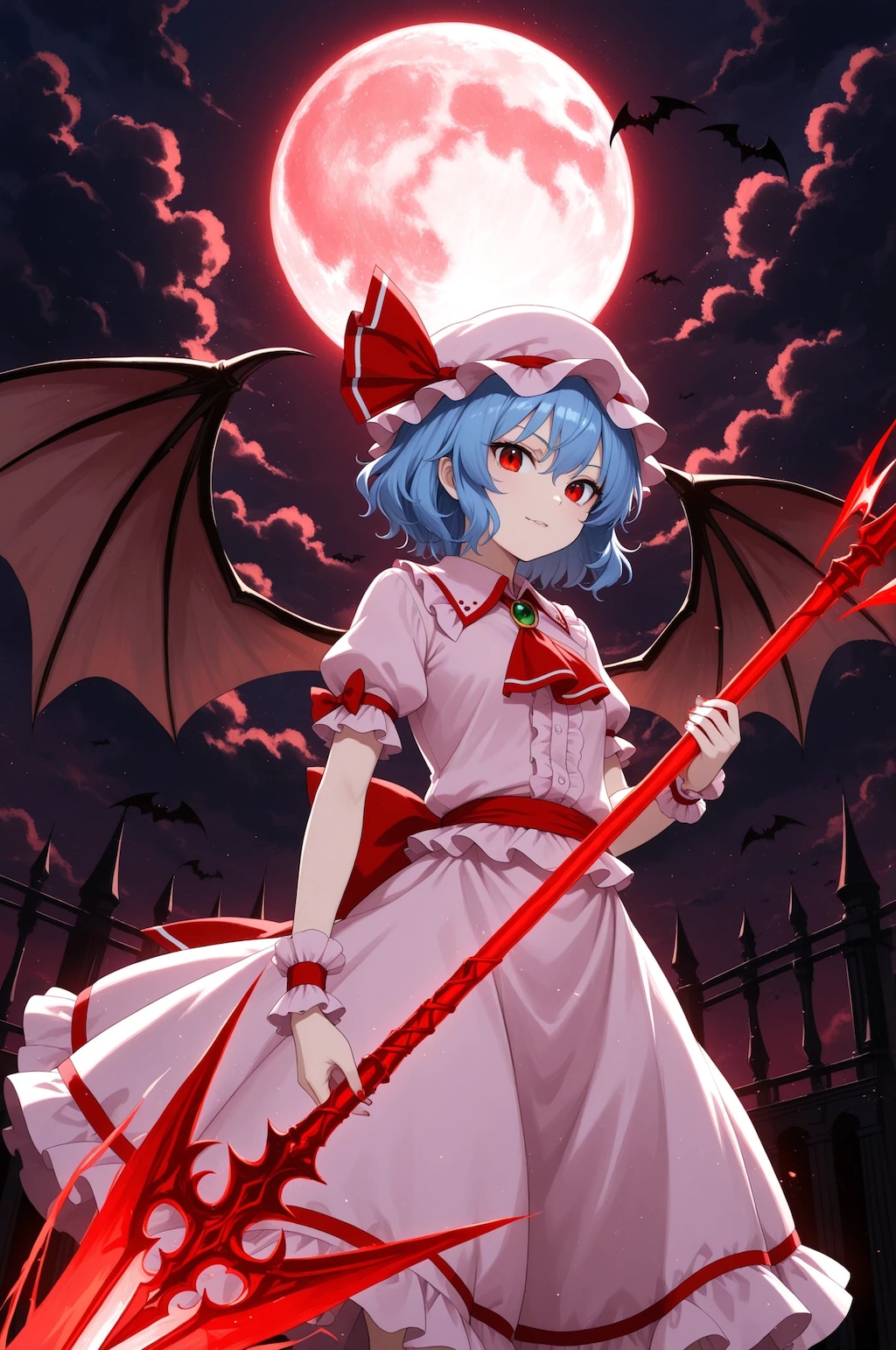 レミリア➡　もう逃げないのかしら⁉