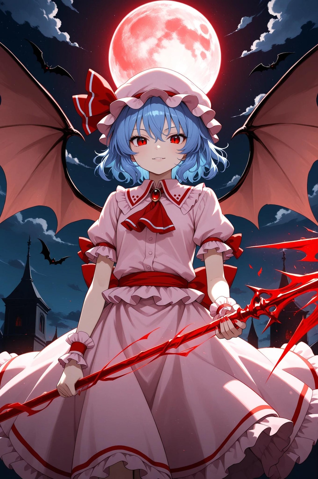 レミリア➡　もう逃げないのかしら⁉