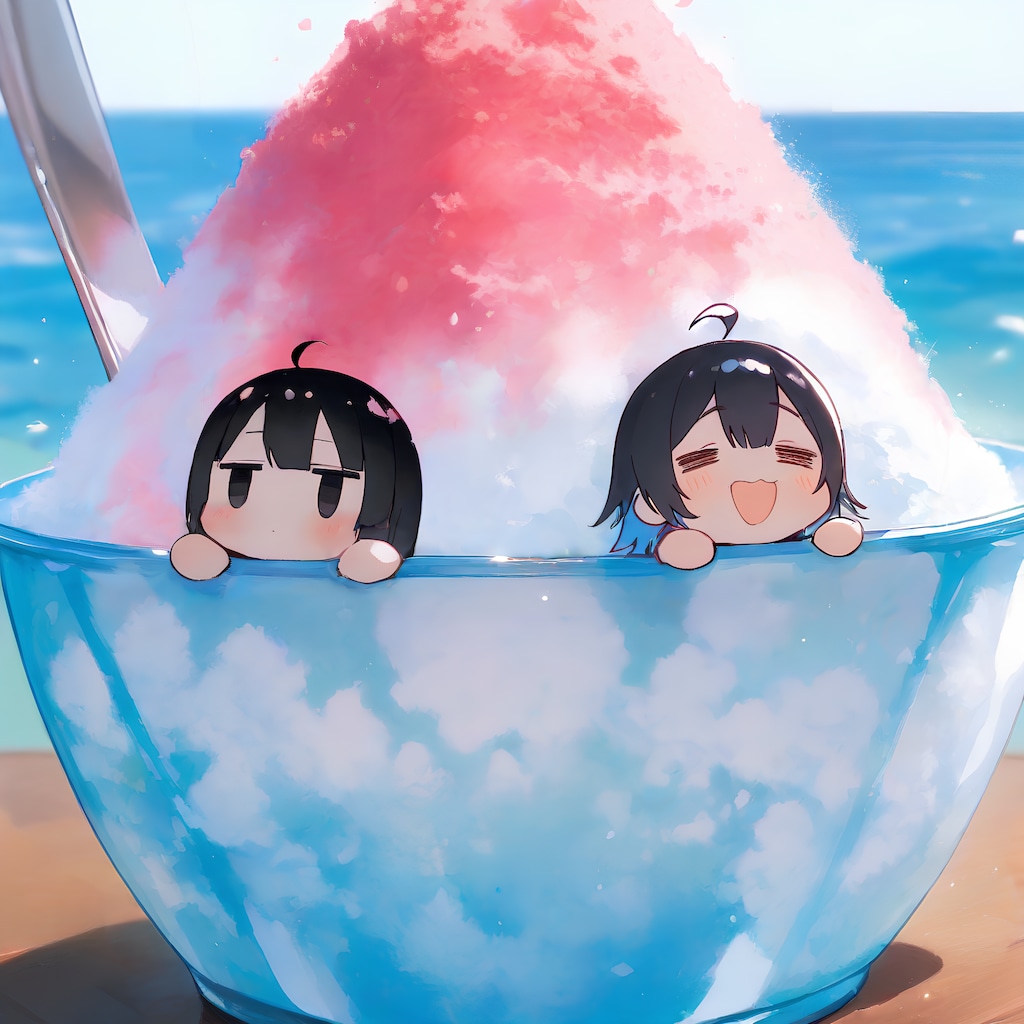 もはや、かき氷に入りたい