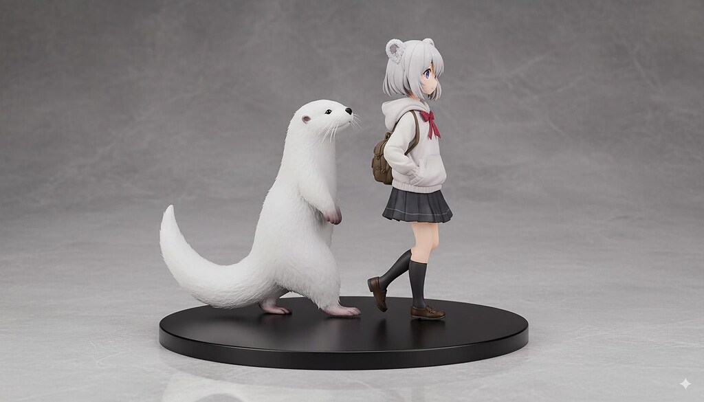 白くま少女PVC①